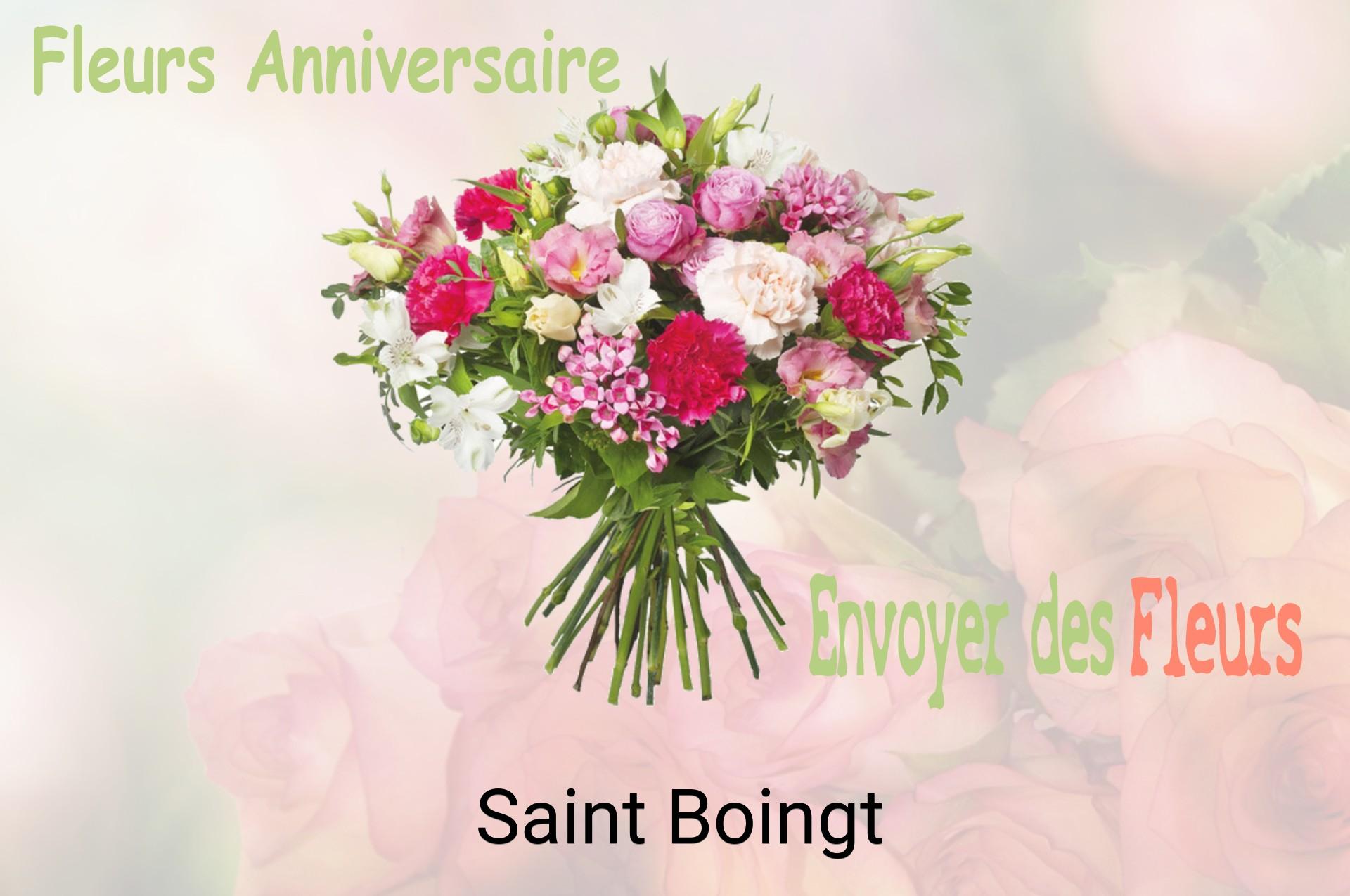 Bouquet de fleurs d’anniversaire livré à Saint-Boingt